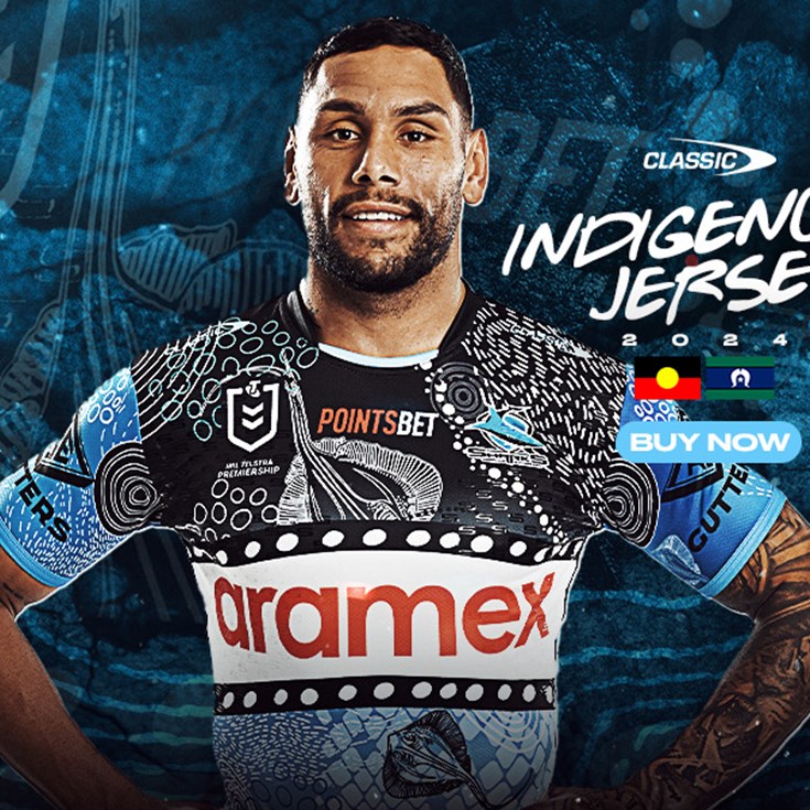 Sharks launch 2024 Indigenous jersey - on sale now