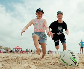 Register now for 2025 Junior Jaws Surf & Footy Clinic