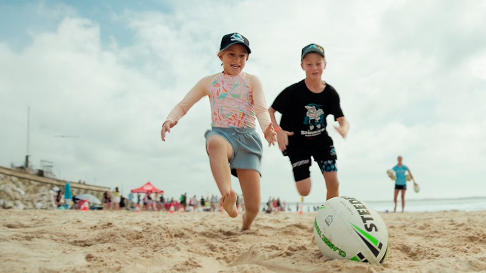 Register now for 2025 Junior Jaws Surf & Footy Clinic