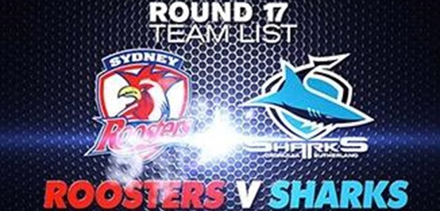 Rd 17 Sharks Team List