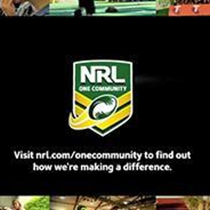 New NRL One Community TV commercial