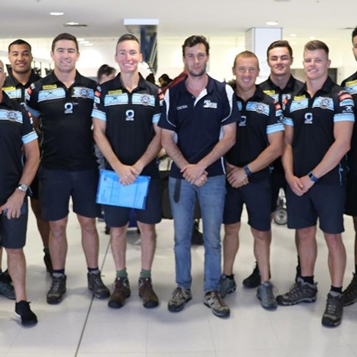 Sharks depart for Kokoda