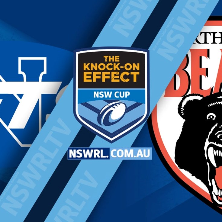 NSWRL TV Highlights | NSW Cup Jets v Bears - Round 15