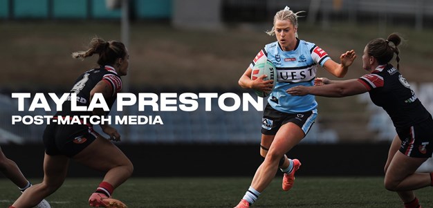 Post-Match Media: Tayla Preston