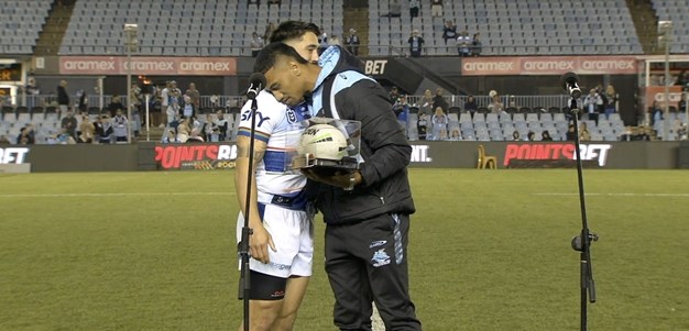 Sharks honour SJ in his final NRL game