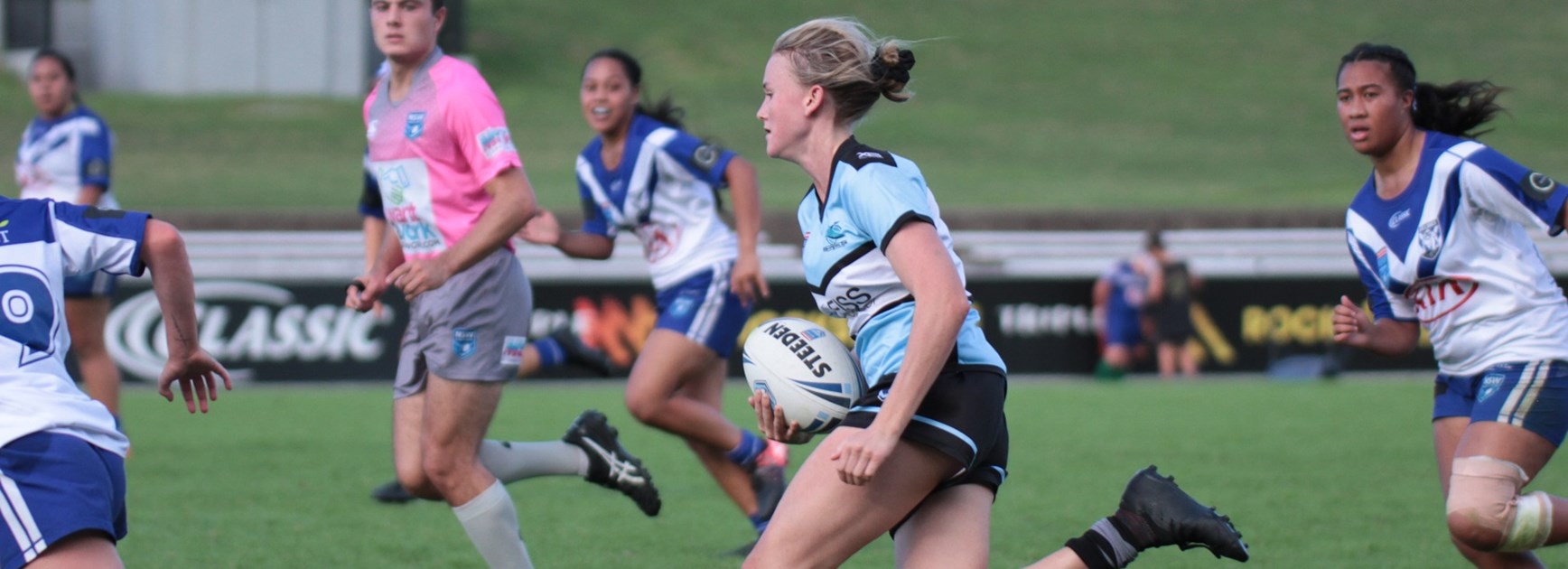 Two Sharks in Women's Under-18s Origin Team