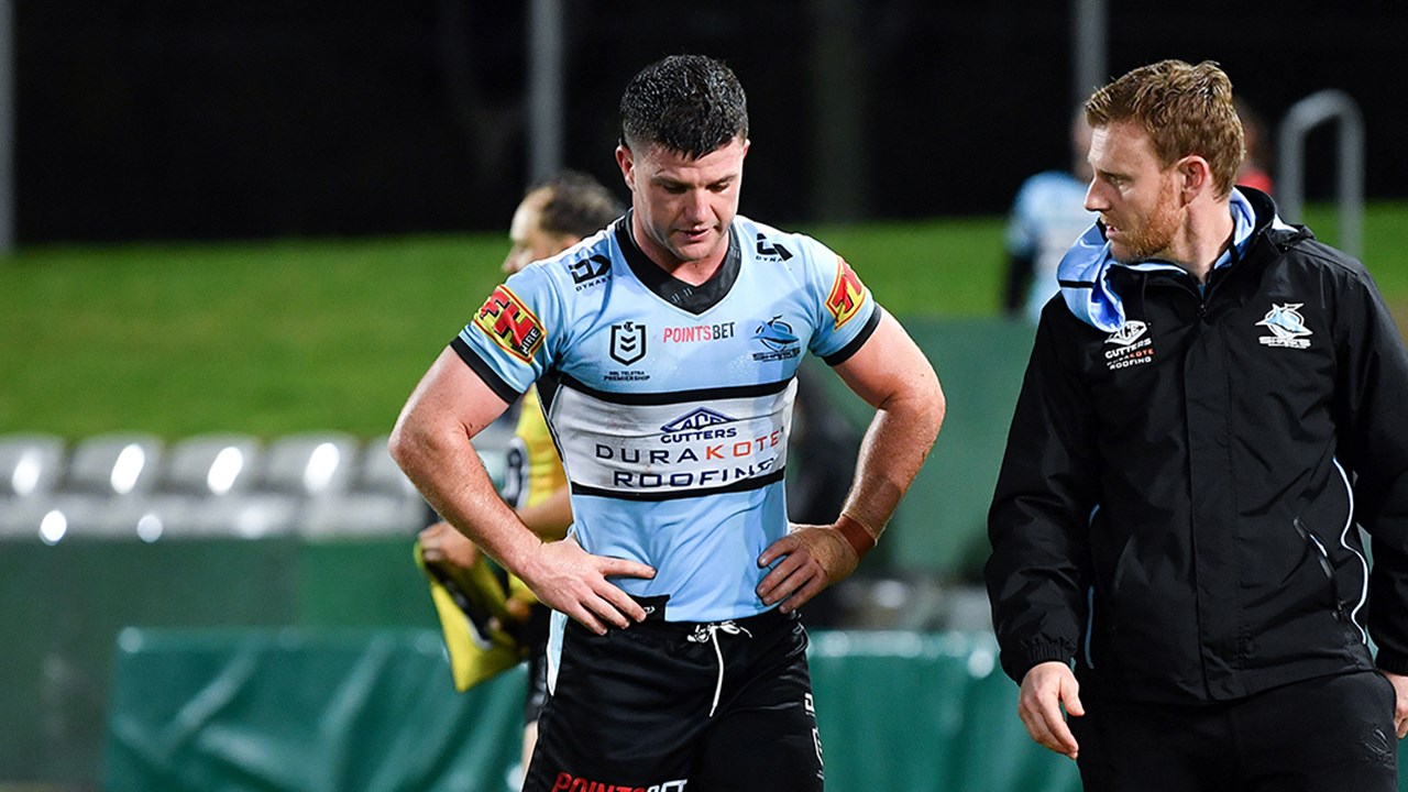 Injury Update Townsend Suffers Injury Setback Sharks