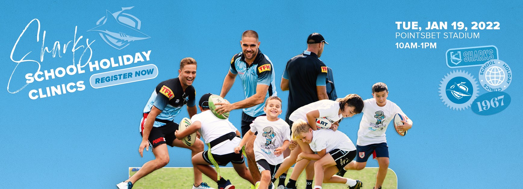 Footy fun this Summer at the Sharks School Holiday Experiences | Sharks