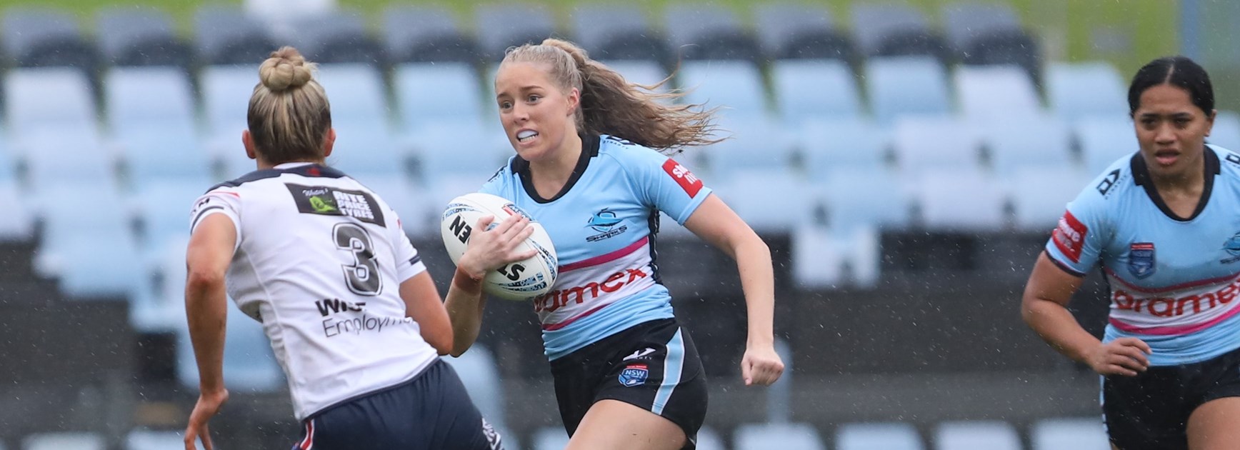 Sharks women sneak into finals with one point win