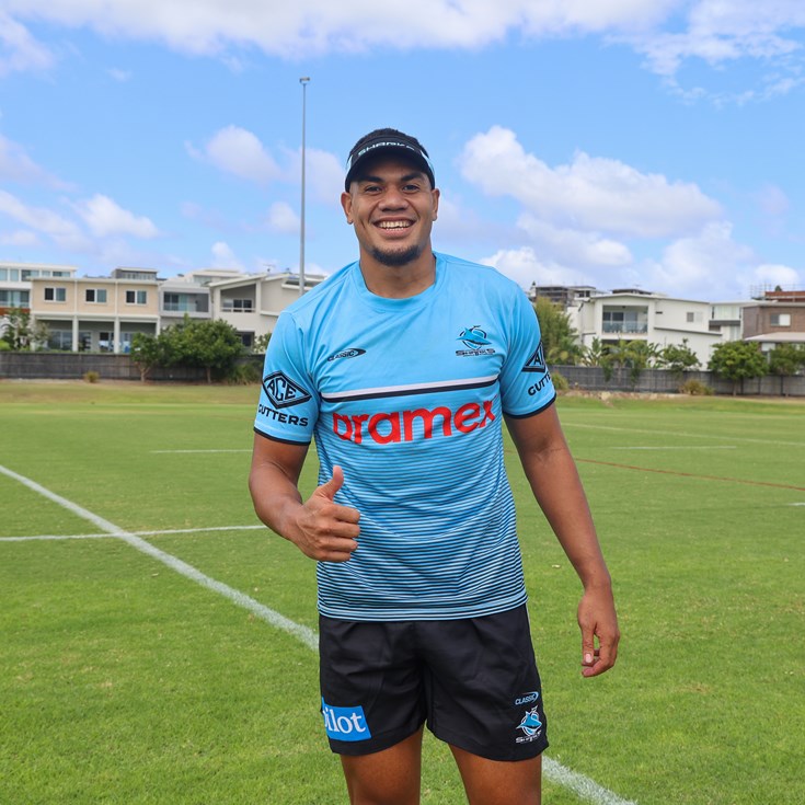 Young prop joins the Sharks