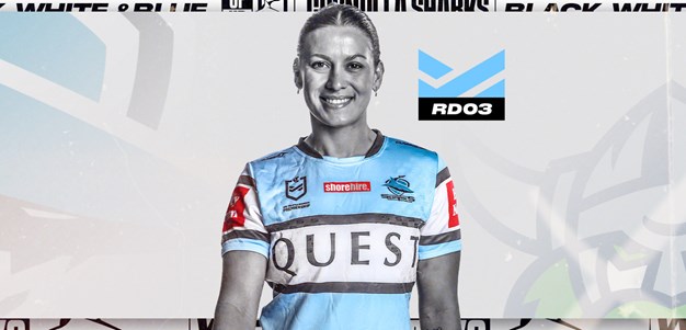 NRLW Team List - Sharks v Raiders