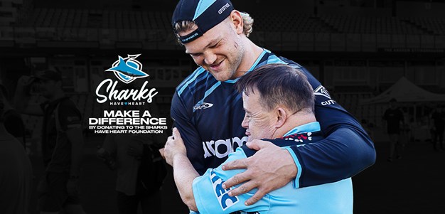 Make an EOFY impact with a Sharks Have Heart donation