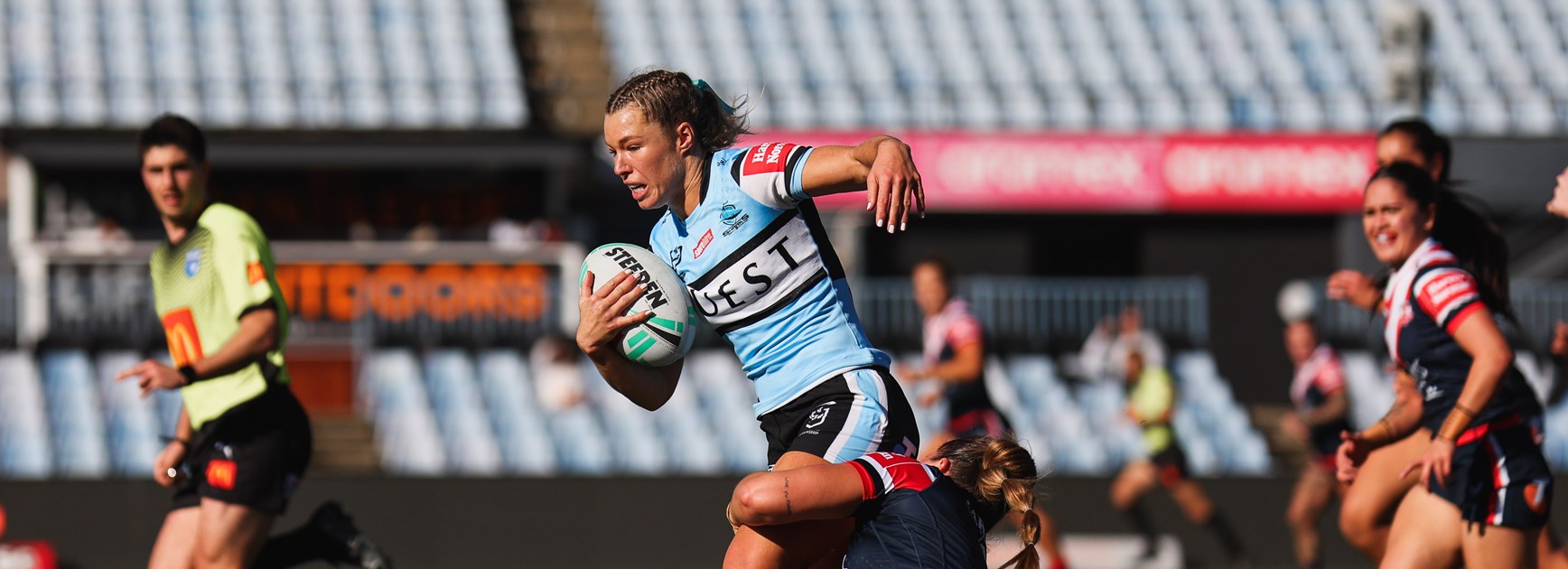 Sharks dominate early in drawn NRLW trial