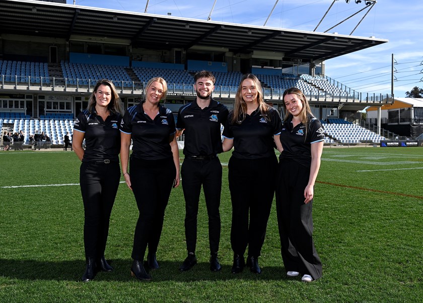 From left: Kylie Lucas, Kerriann Tyson-Jones, Toby Learmont, Carly Fagerstrom and Emily Araullo.