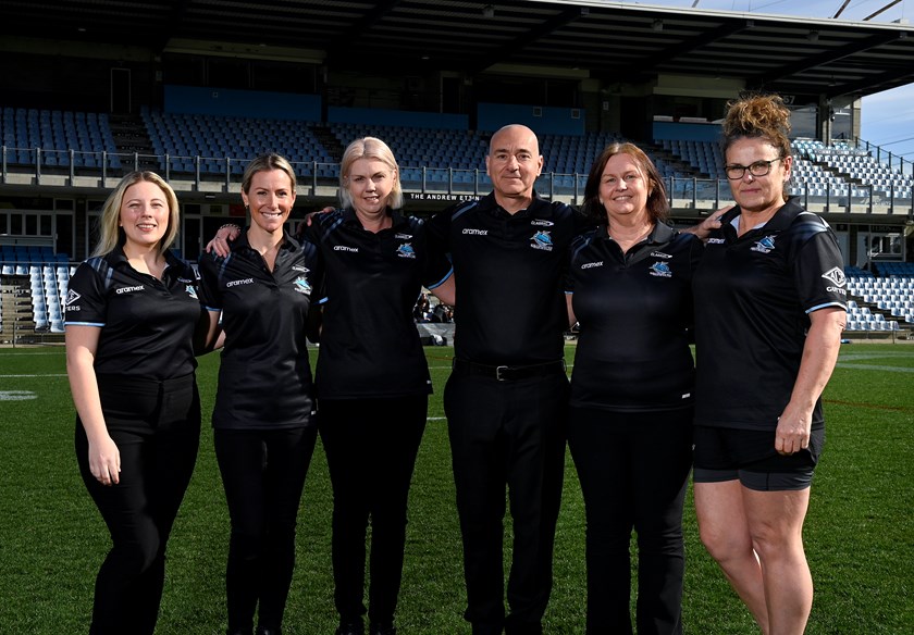 From left: Shae Brendecke, Arna Orr, Alison Lane, Vince Costa, Kylie Platt and Trish Whayman.