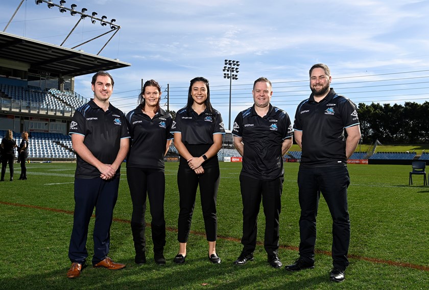 From left: Luke Malam, Rebecca Marra, Dakota Paea, Matt Ivkovic and Justin Coulton.