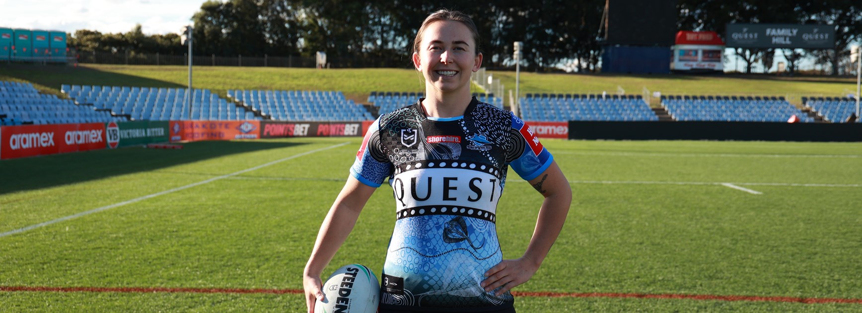 Sharks proud to wear inaugural NRLW Indigenous jersey