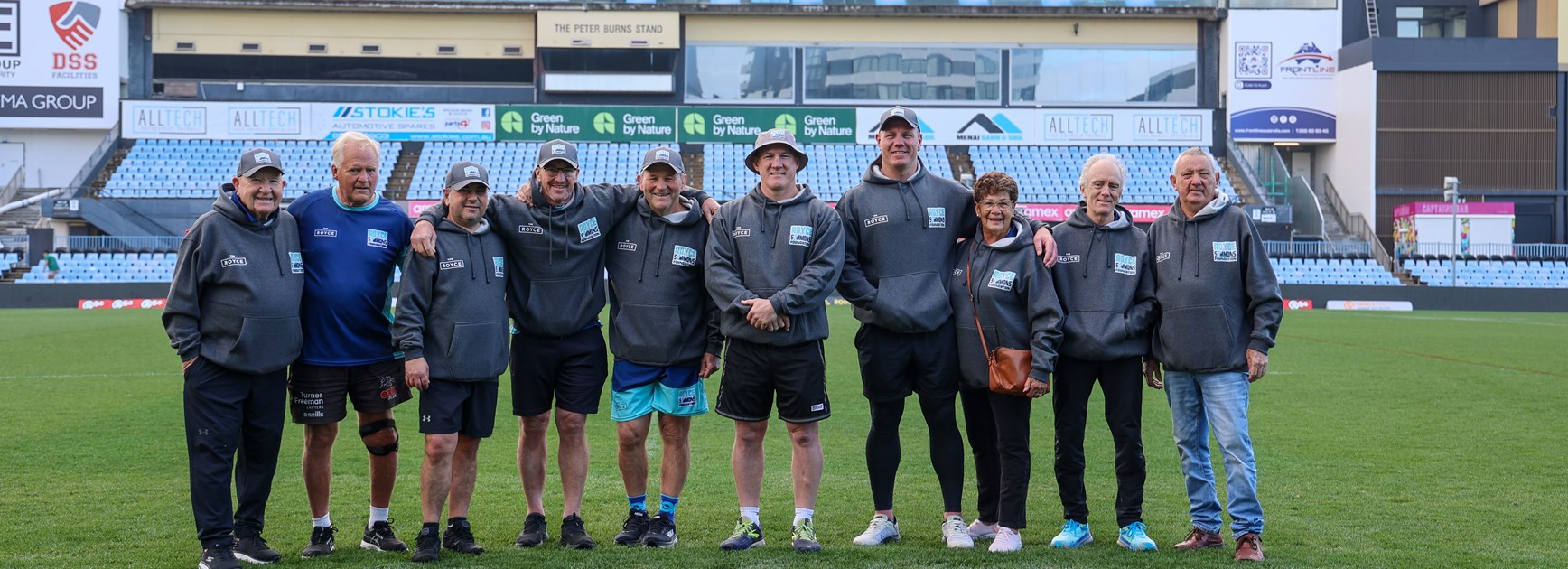 Sharks join Royce's Big Walk to support dementia research