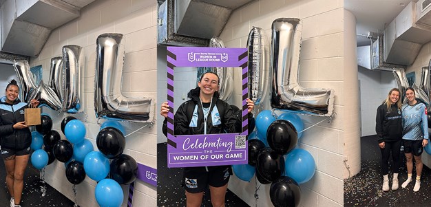 Sharks band together for Women in League Round