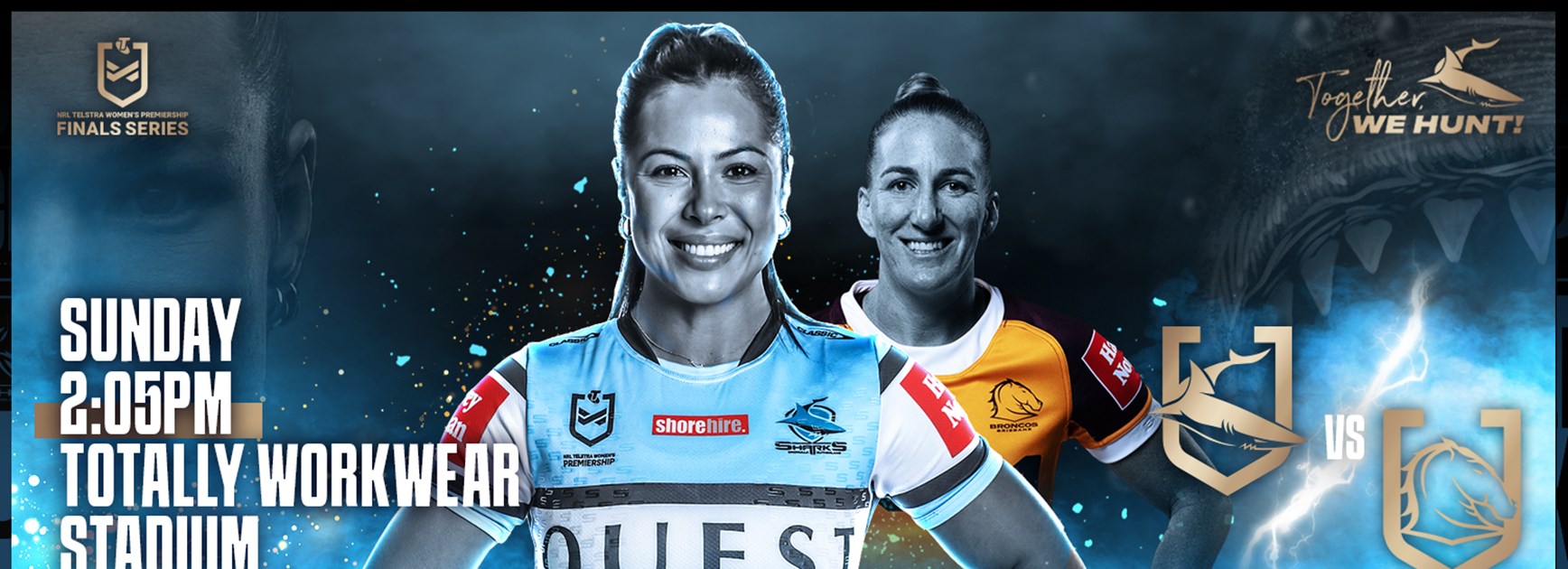 NRLW Telstra Women's Premiership 2024 Semi-Finals