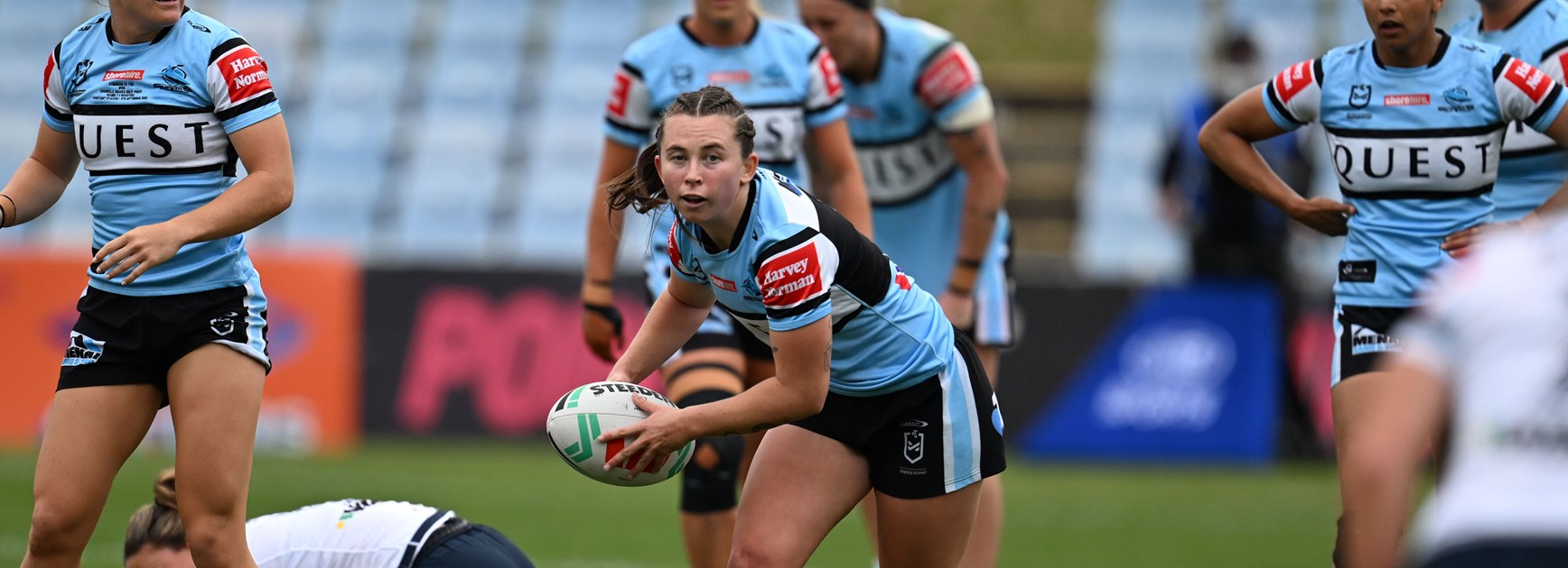 NRLW Sharks no match for red-hot Roosters