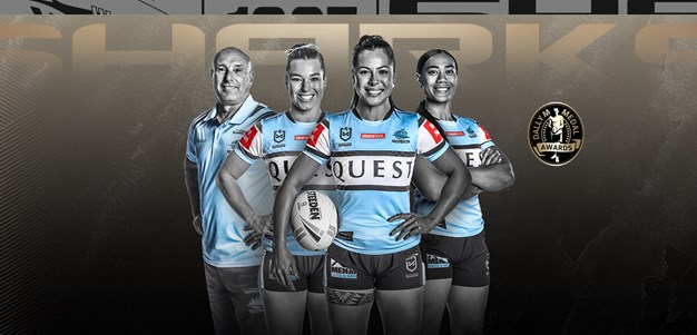 NRLW Sharks in line for Dally M success