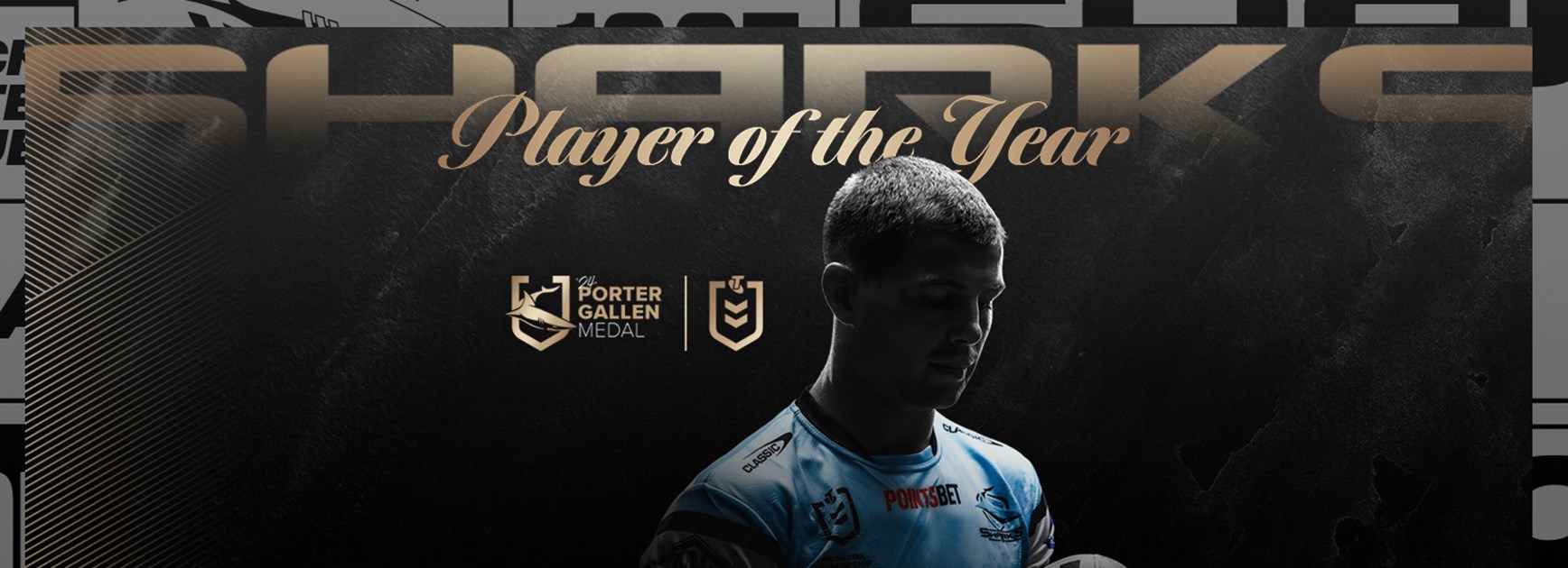 Brailey in rare air as back-to-back Porter Gallen Medal winner