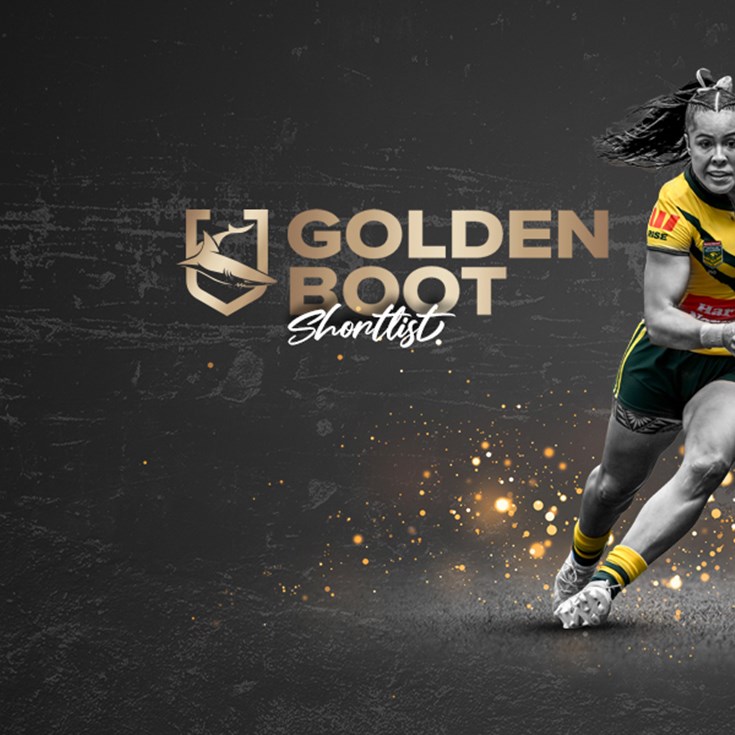 Penitani, Biddle shortlisted for Golden Boot award