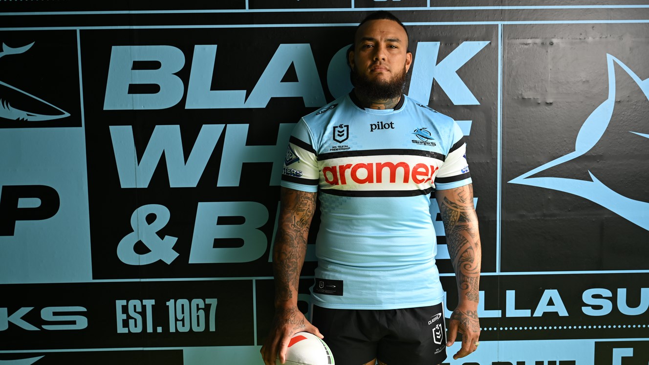 Fonua-Blake eager to earn stripes at the Sharks