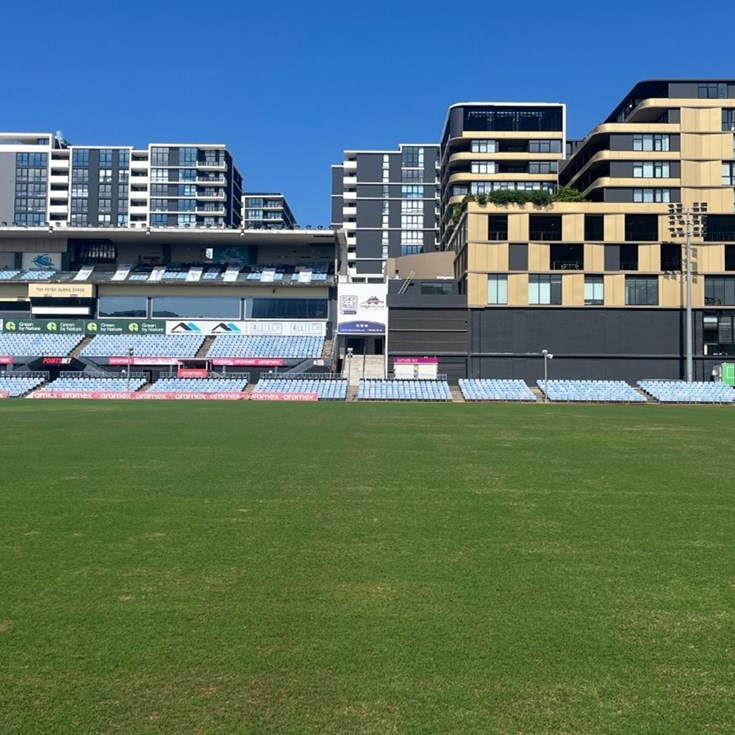 Grass is greener at Sharks Stadium after turf renovation