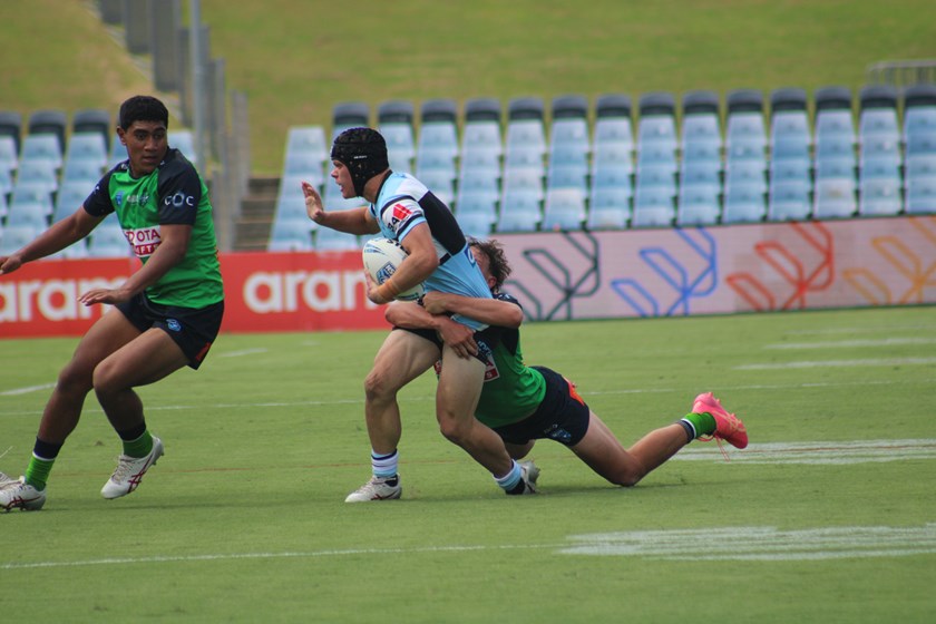 The Harold Matthews Sharks were big winners in Round 2. Credit: Lincoln Martin