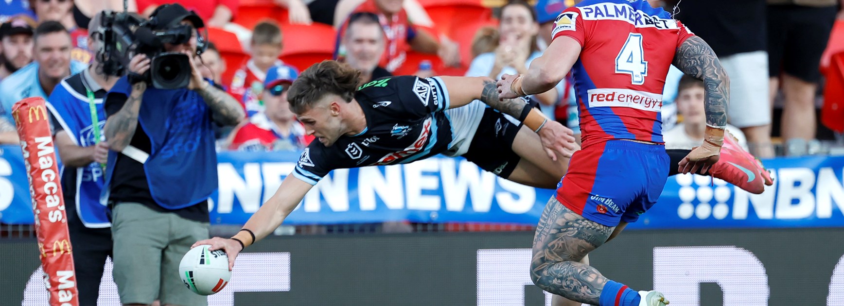 Slick Sharks get choccies in Newcastle on Easter Sunday