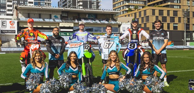 Supercross comes to Sharks Stadium in spectacular cross-code moment
