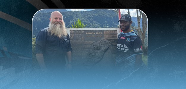 Sharks colours on show at Kokoda