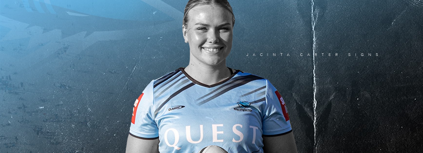 Carter adds muscle to Sharks pack on two-year NRLW deal